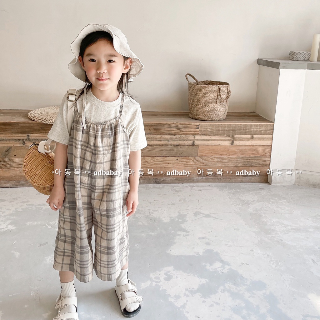 Áo liền quần Thời Trang Hàn Quốc Xinh Xắn Dành Cho Bé Gái