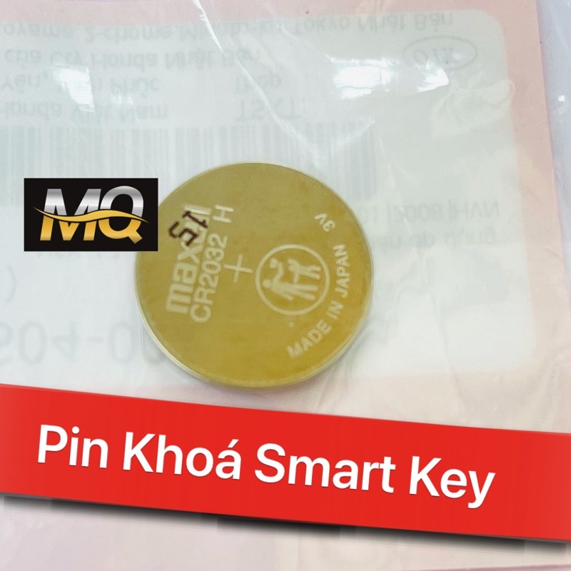 Pin Chìa Khoá Điều Khiển Smartkey Honda Remote SH, VISION, AIRBLADE, LEAD, SH MODE, PCX... Pin Smartkey Chính hãng