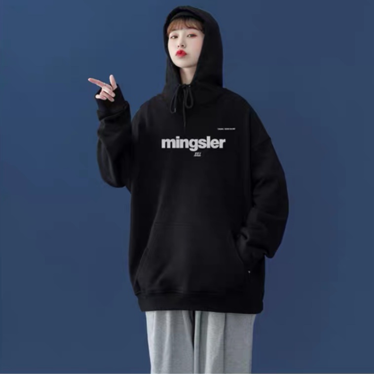 Áo khoác nỉ  Áo khoác hoodie nam nữ đẹp HDI form rộng Unisex chất nỉ thường mềm mịn - LUXCY