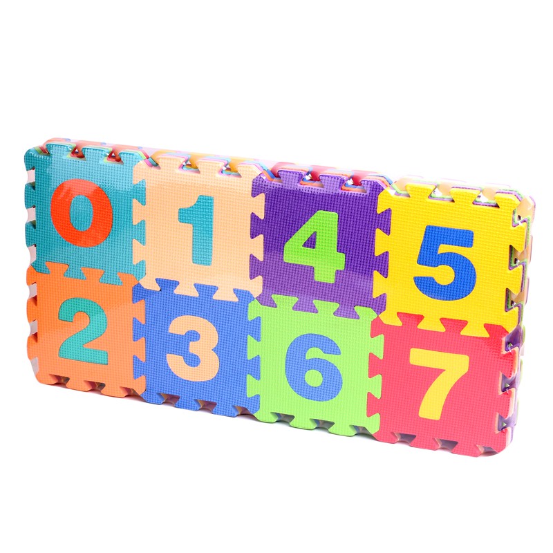 MT - Thảm xốp mini cho bé 1 bộ 40 miếng chữ số và phép tính (15x15x1cm)