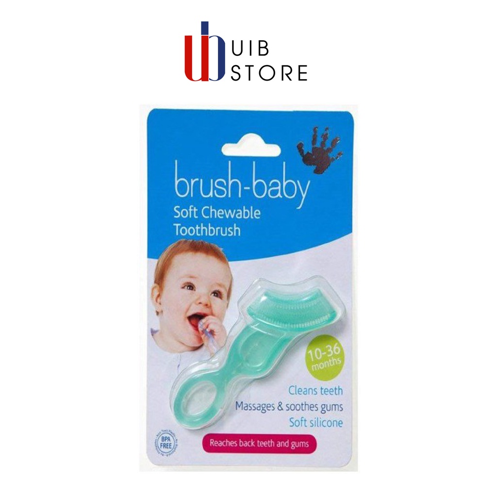 Bàn chải đánh răng brush baby Chewable Toothbrush