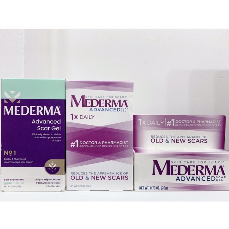 Gel làm mờ sẹo MEDERMA Advanced Scar Gel 20g