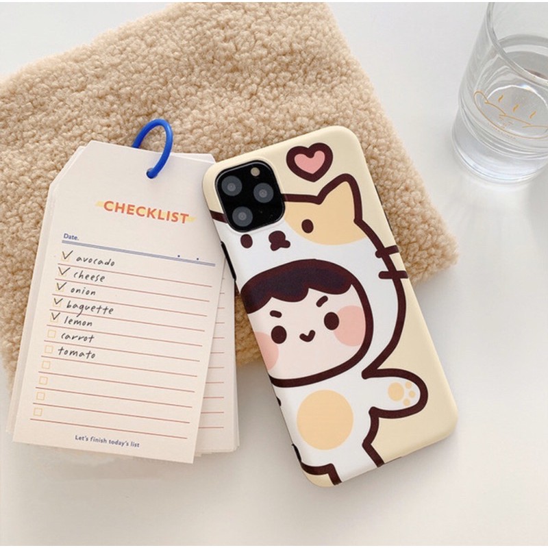 Ốp dẻo Mèo vàng / Thỏ hồng