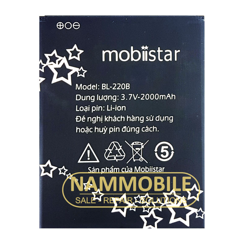 Pin Mobiistar LAI YUNA C BL-220B 2200mAh Zin chính hãng