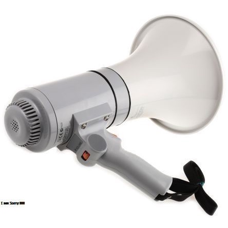 Megaphone, Loa tuyên truyền, phóng thanh cầm tay 15W: TOA ER-1215 - Made in Indonesia