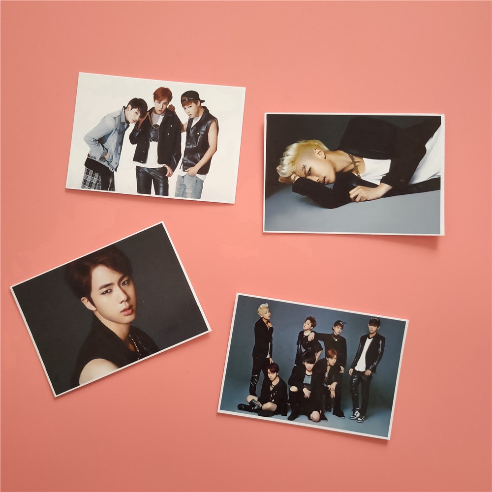 Bộ thẻ bài in hình nhóm nhạc BTS Dark & Wild