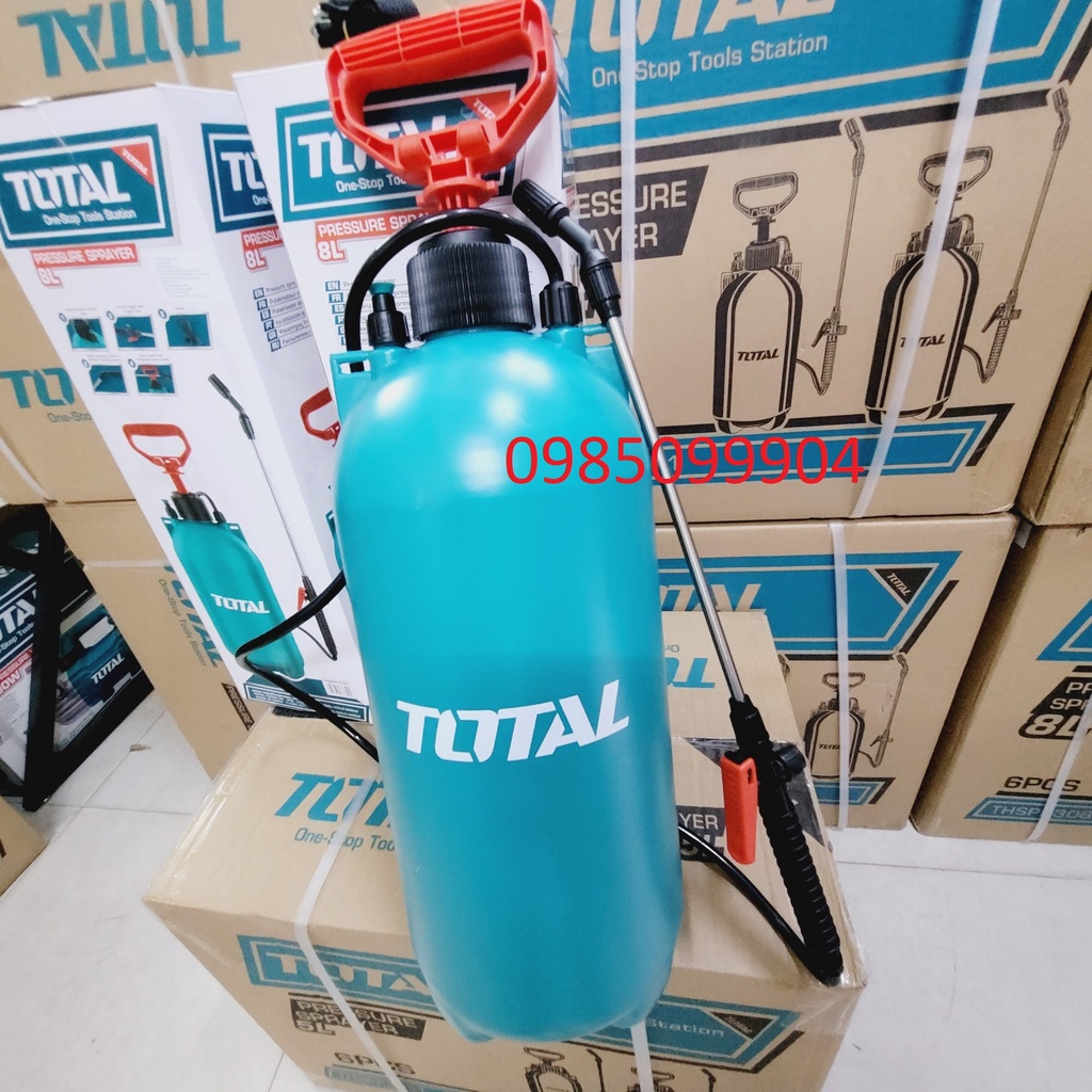 Bình Phun Xịt Thuốc Khử Khuẩn 5 8 Lít Total THSPP3081 8L THSPP30502 5L - Phun Sương tưới cây - Bình xịt tưới cây 8 lít
