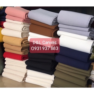 VẢI BỐ CANVAS LOẠI DÀY KHÔNG LẤM TẤM KHỔ 1m7