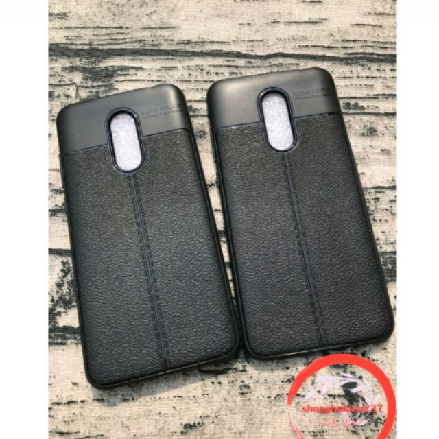 Ốp dẻo Xiaomi Redmi Note 4X vân giả da cao cấp- Kèm ảnh thật