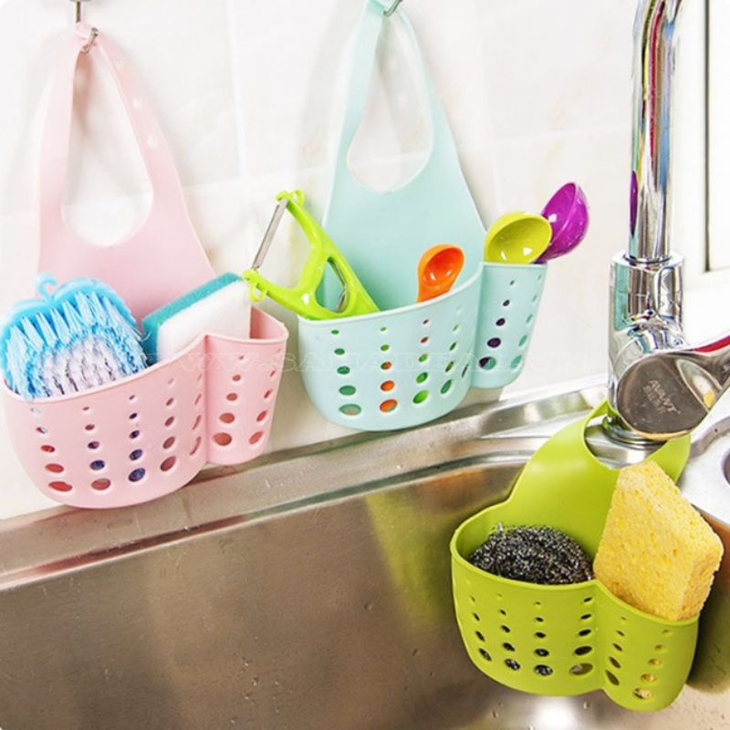 Giỏ Đựng Đồ Đựng Dụng Cụ Rửa Chén Bát Tiện Dụng