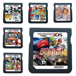 Thẻ game 208 / 486 / 520 / 488 / 482 / 500 / 502 Trong 1 Cho 3ds nds