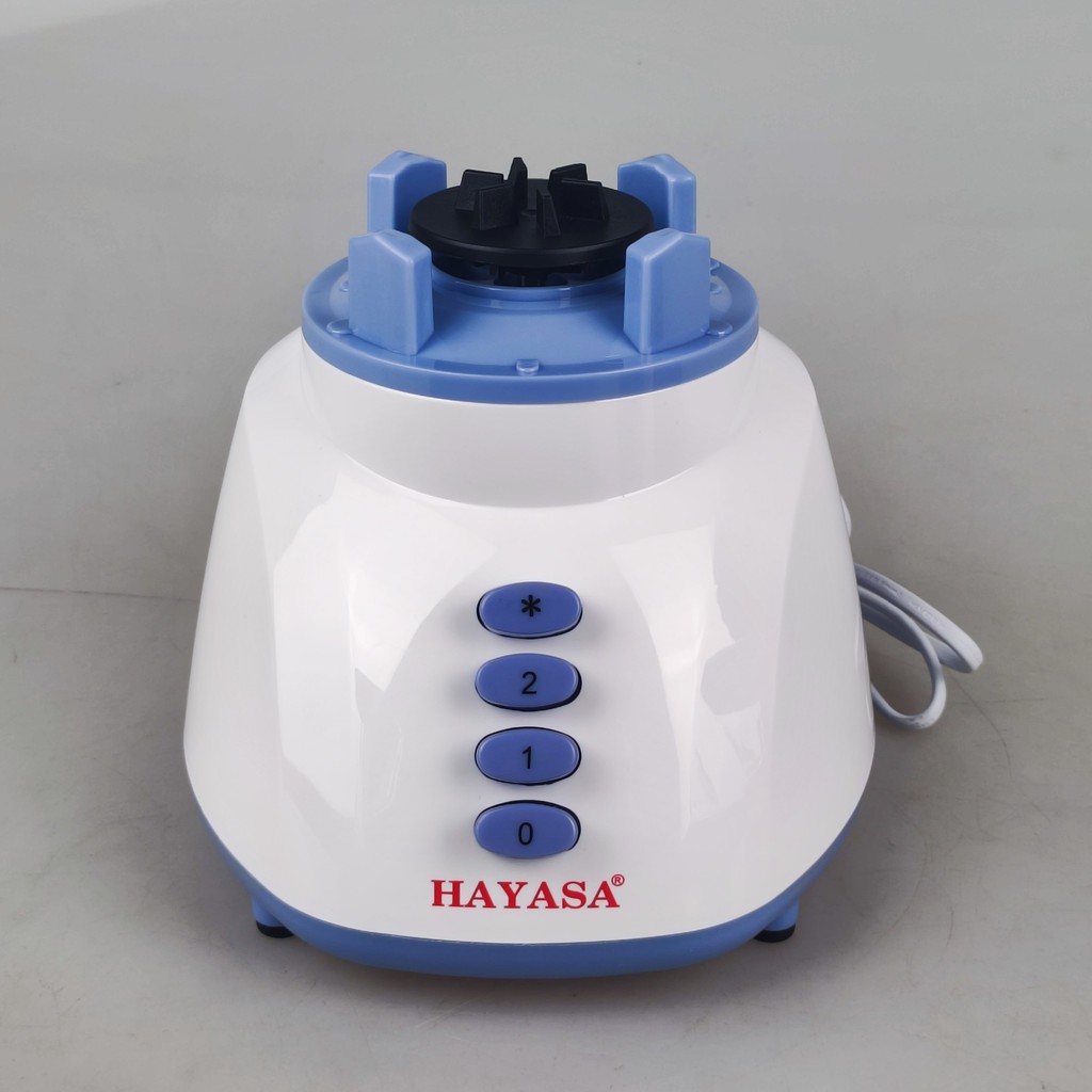 Máy xay sinh tố Gia đình, xay thịt, rau củ đa năng 3 cối Hayasa Ha0801, công suất 350W, xay đa chức năng, bảo hành 12T