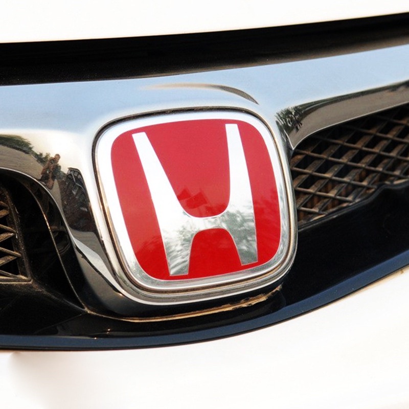 Bộ Logo Honda Màu Đỏ Mẫu Type R Cho Civic | Shopee Việt Nam