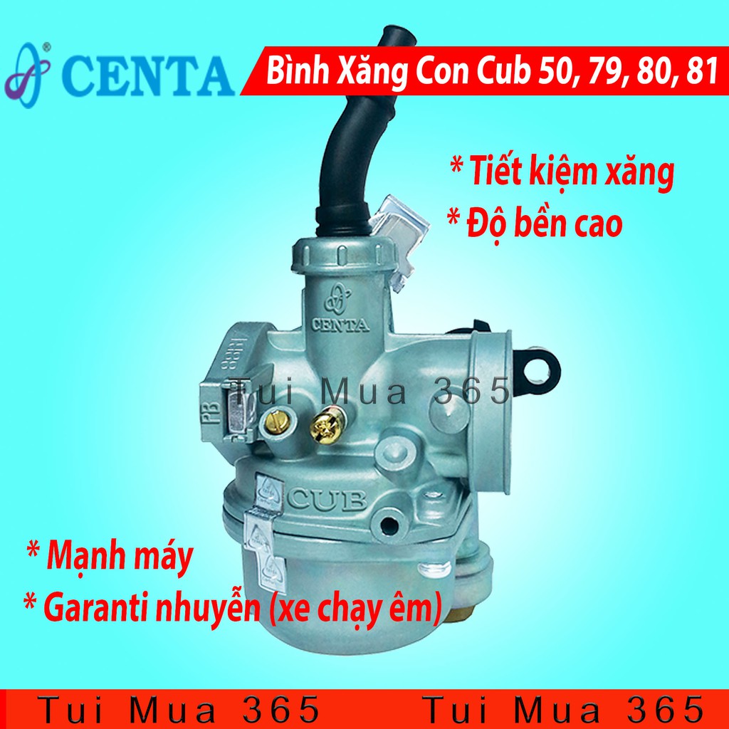 Bình Xăng Con Tiết Kiệm Xăng Xe Cub 50cc, 79, 80, 81