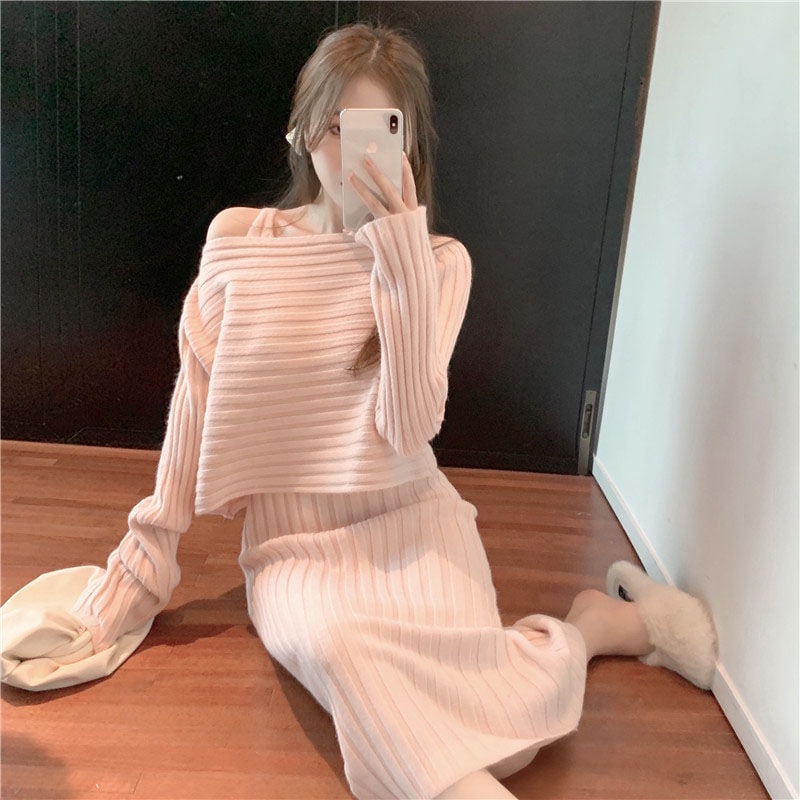 [ORDER] Set áo & váy len siêu xinh cho nàng | BigBuy360 - bigbuy360.vn