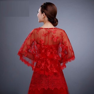 Áo Choàng Voan Cô Dâu 200 Số 2