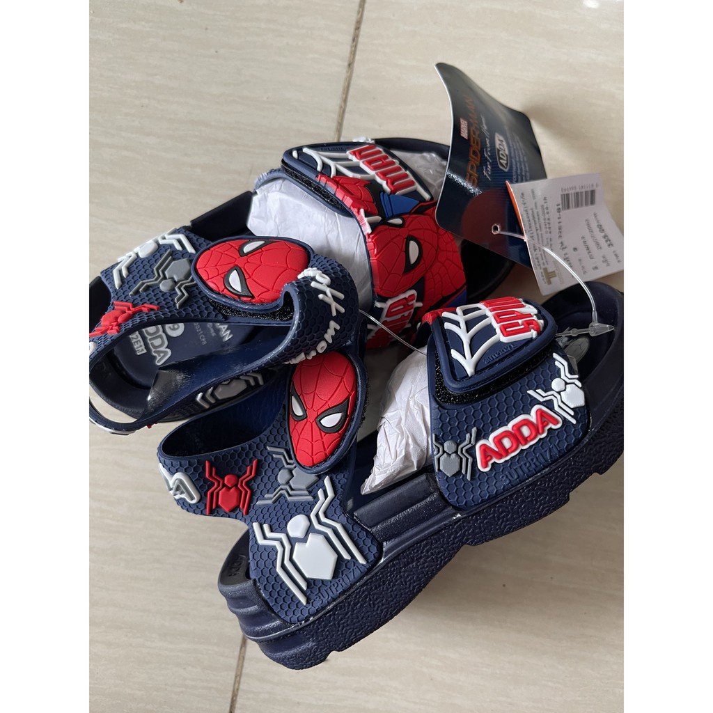 SIêu Hot Dép Quai Hậu Sandal Adda 32E11 - người nhện spiderman bé trai Thái Lan