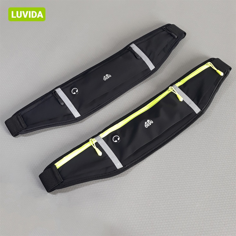 Túi đeo chạy bộ Oudu dành cho cả nam và nữ đựng điện thoại 7,2 inch có Jack cắm tai nghe, phản quang và chống thấm
