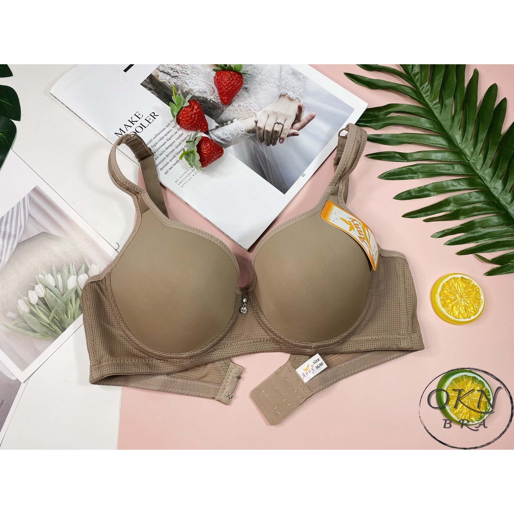 Áo ngực Thái Lan, áo lót bigsize có gọng quả to ôm hết bầu ngực Hãng ANNY W756 hàng chuẩn Thái Lan