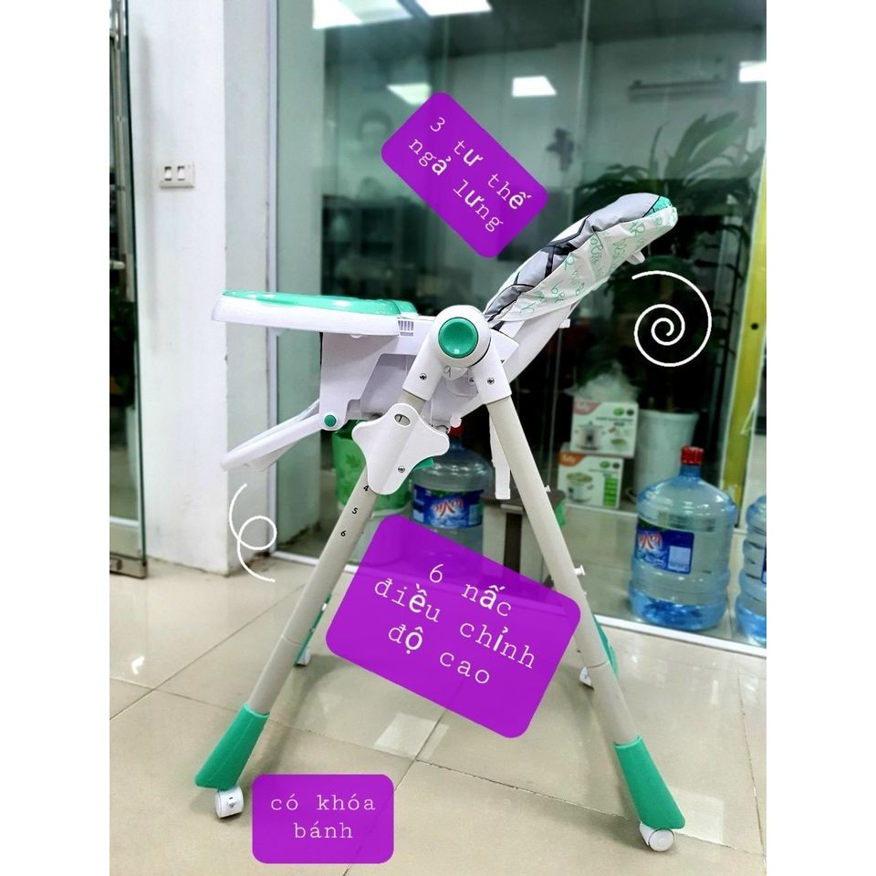 FATZ BABY- Ghế ăn dặm FB7202B (cho bé từ 6 tháng đến 3 tuối - tải trọng 30kg)