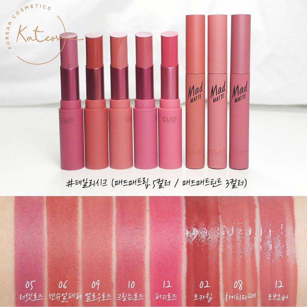 Son kem lì CLIO MAD MATTE TINT | BigBuy360 - bigbuy360.vn