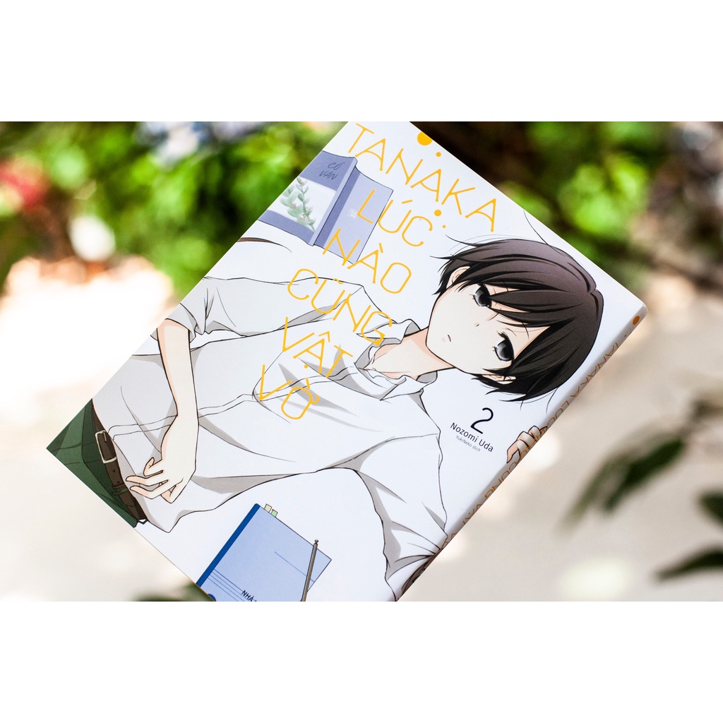 Truyện tranh Tanaka Lúc Nào Cũng Vật Vờ Tập 2 ( tặng kèm Photo Strip)