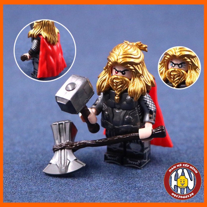 Đồ chơi minifigures - Thor endgame - marvel - Suit cao cấp - Ảnh thật !