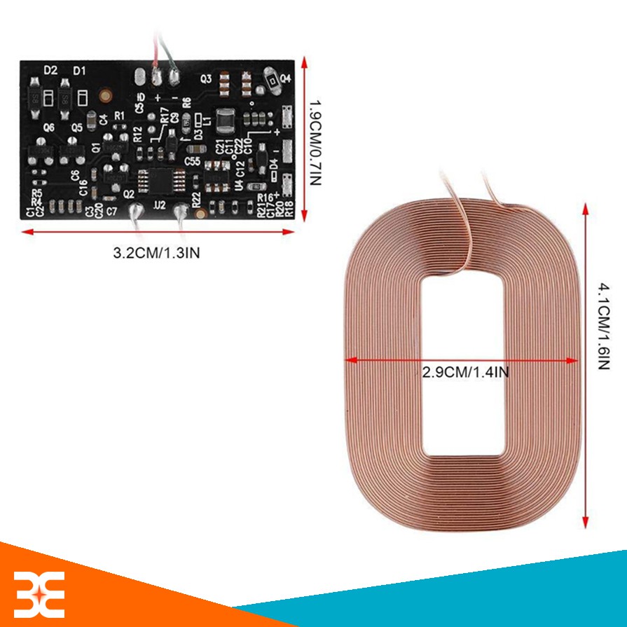 Module Sạc Không Dây PCBA Qi Android / IOS - Bộ Thu