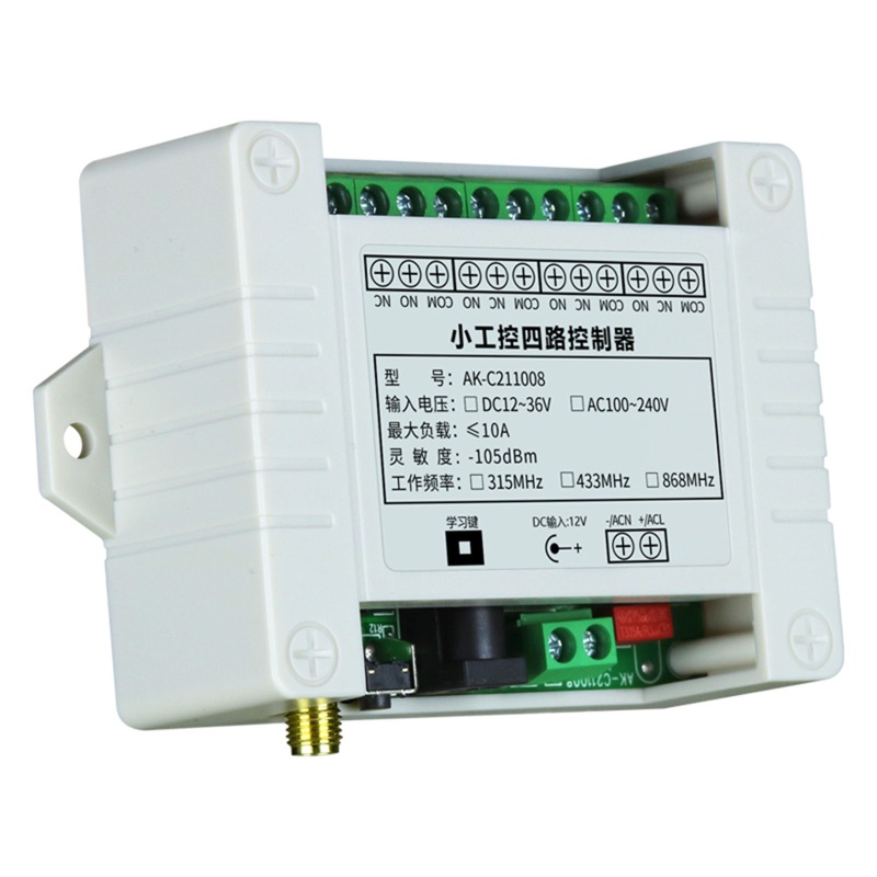 Bộ Rơ Le Điều Khiển Từ Xa Không Dây 4CH DC12V 48V