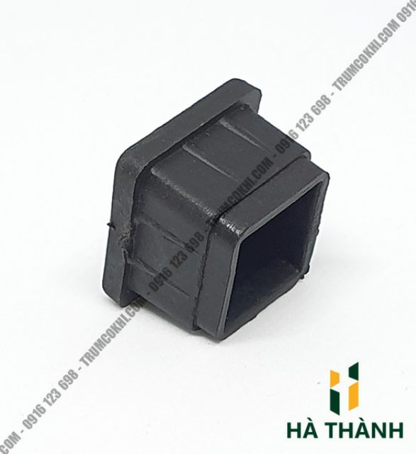 Bộ 10 chiếc 20x20 núm, chụp, nút cao su bịt chân bàn, ghế, hộp sắt, thép - bịt trong