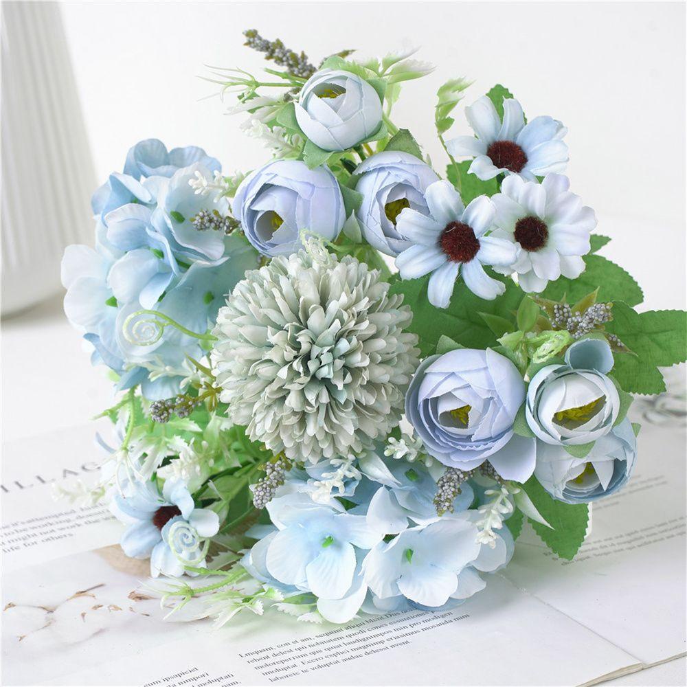 KUNHEV Bó Hoa Mẫu Đơn Giả 7 Nhánh Trang Trí Tiệc Cưới