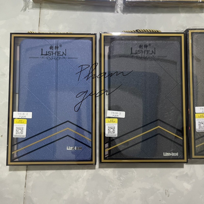 Bao Da Samsung Galaxy Tab A Plus 8.0 SPen 2019 (P205) có ngăn thẻ, chống xem phim