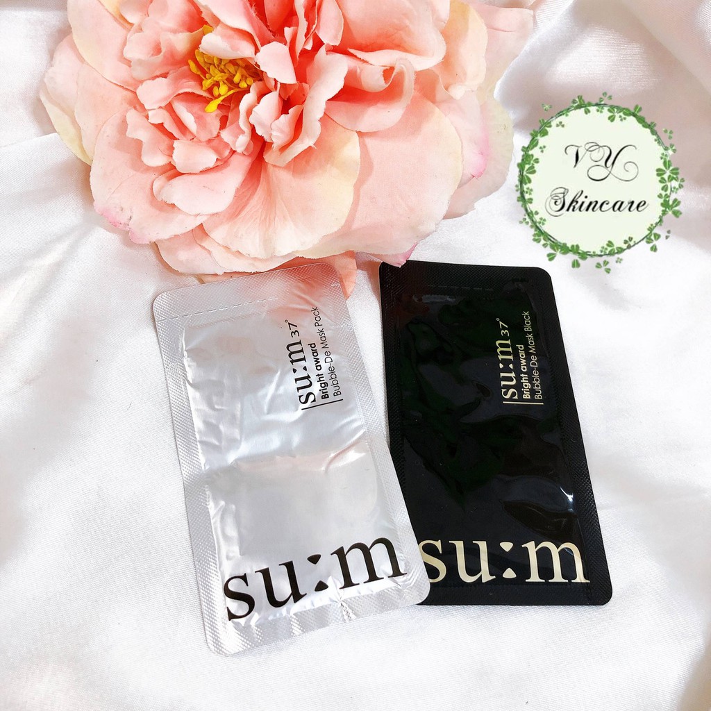 Mặt Nạ Bọt Thải Độc Sum 37 award Bubble-De Mask