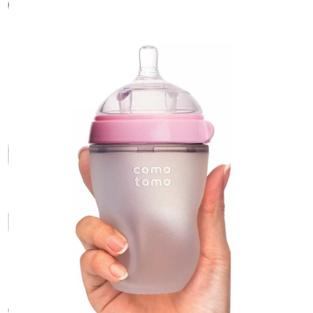 Bình sữa CMTM hồng to