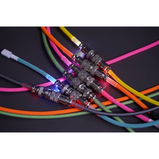 Dây cáp custom cho bàn phím cơ 49Fzone Custom Cable USB (Dây Có LED)