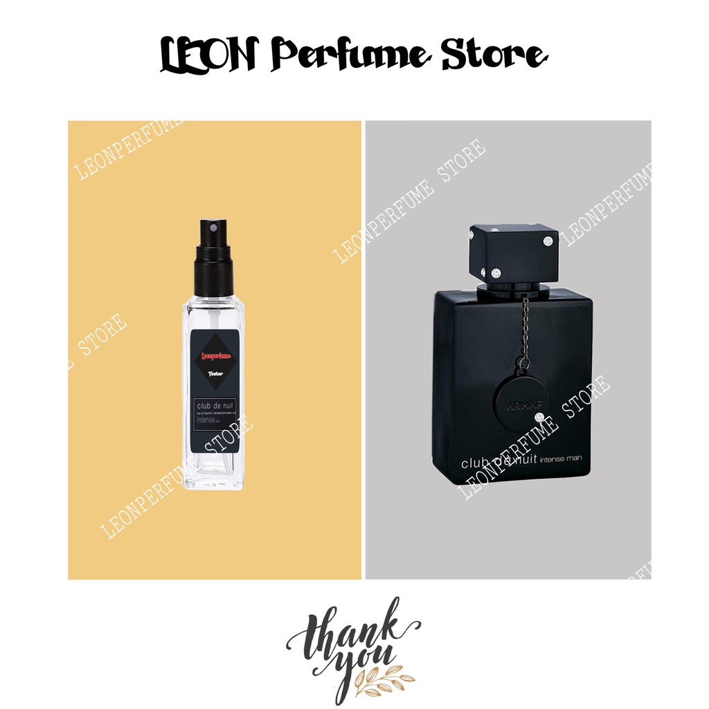 💎LEON💎Mẫu thử nước hoa club de nuit 10 ml dạng xịt