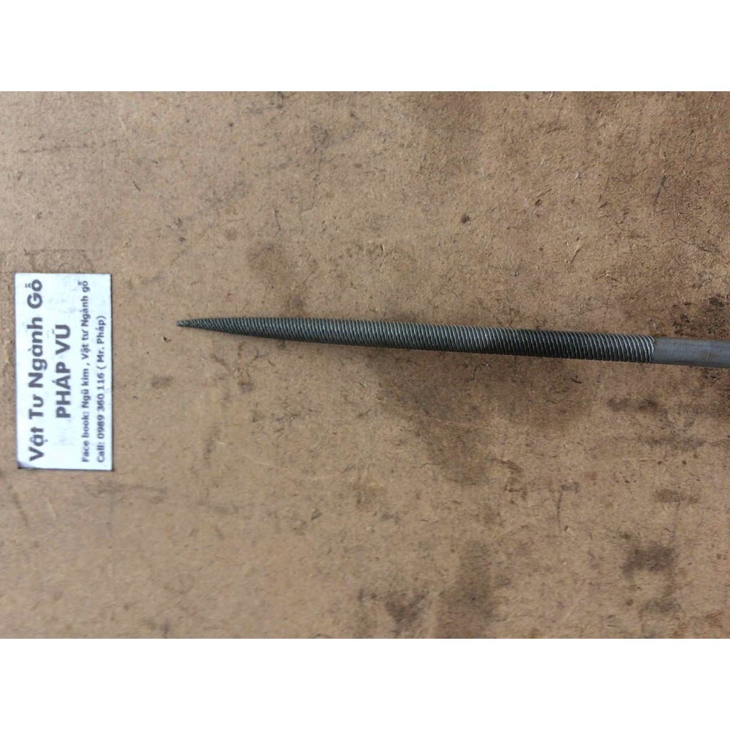 Dũa tròn dũa kim loại - ngành gỗ