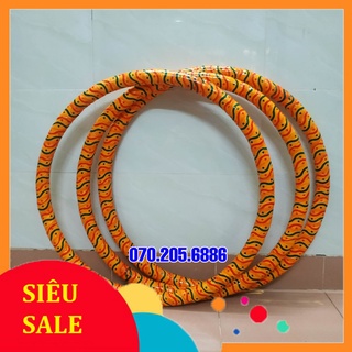(tặng thước đo eo 20k)Vòng lắc eo bụng bằng mây chập đôi 1.8-2kg