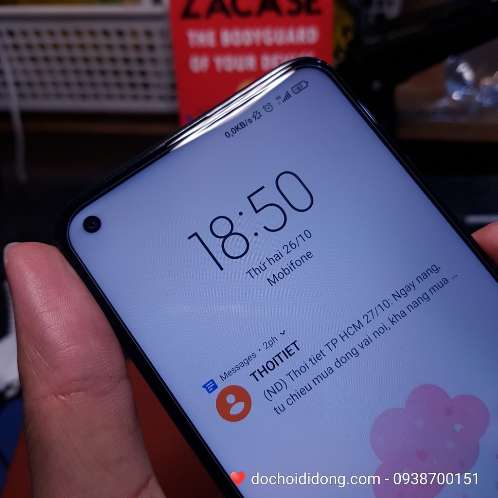 Miếng dán cường lực Xiaomi Mi 10T Pro Zacase All Clear True 2.5D