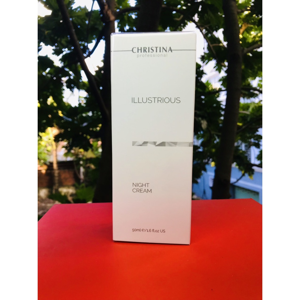 Kem dưỡng đêm Christina Illustrious Night Cream trẻ hoá, trắng sáng, mờ thâm nám- 20ml