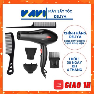 Máy sấy tóc tạo kiểu deliya chính hãng công suất 2200w .