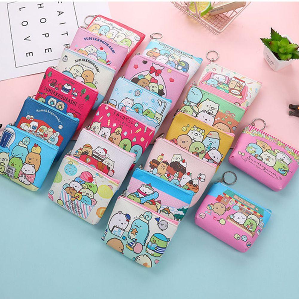 Ví Đựng Tiền Xu Họa Tiết Hoạt Hình Dễ Thương Cho Bé Gái