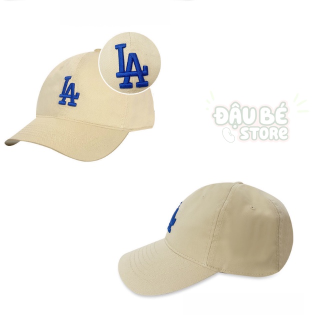 Mũ Lưỡi Trai M.Lb Thể Thao Nam Nữ Cao Cấp - Nón Kết Nửa Đầu Thêu Logo Chữ L.A Unisex Thời Trang Hàn Quốc - Daube - M002
