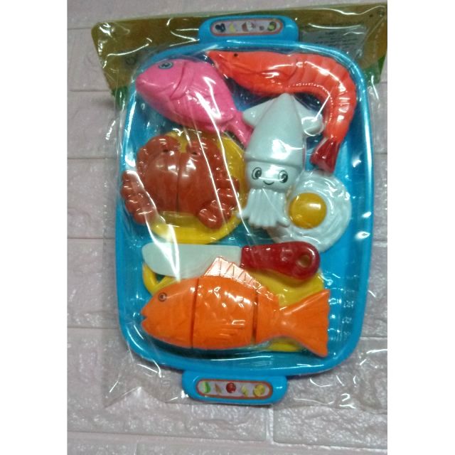 Đồ Chơi Nhà Bếp Cắt Tôm Cua Cá 🦐🦀 còn hình 7-8