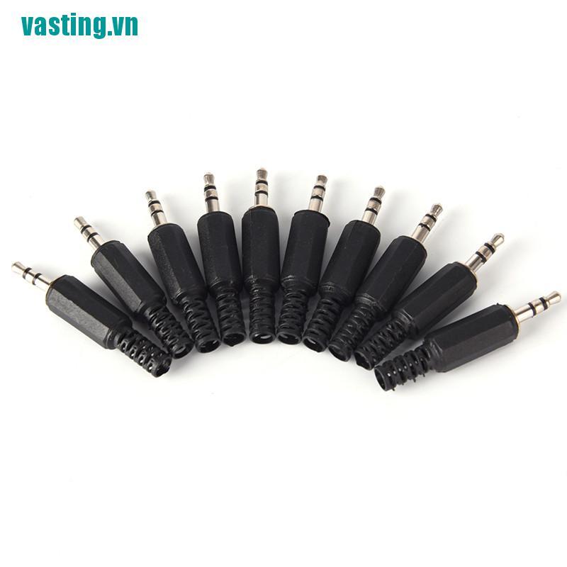V☆Set 5 Đầu Nối Âm Thanh 3.5mm 1 / 8 &quot;Chuyên Dụng