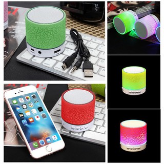 Loa Bluetooth Mini Có Đèn Led Và Mic Cho Android Iphone