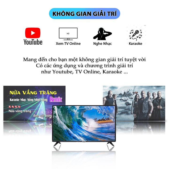 Đầu thu tivi kết nối mạng internet