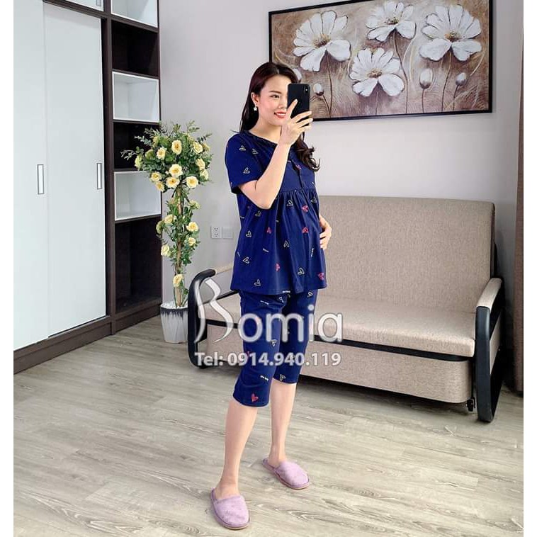 Bộ Bầu YE746_ĐỒ BỘ BẦU KẾT HỢP SAU SINH