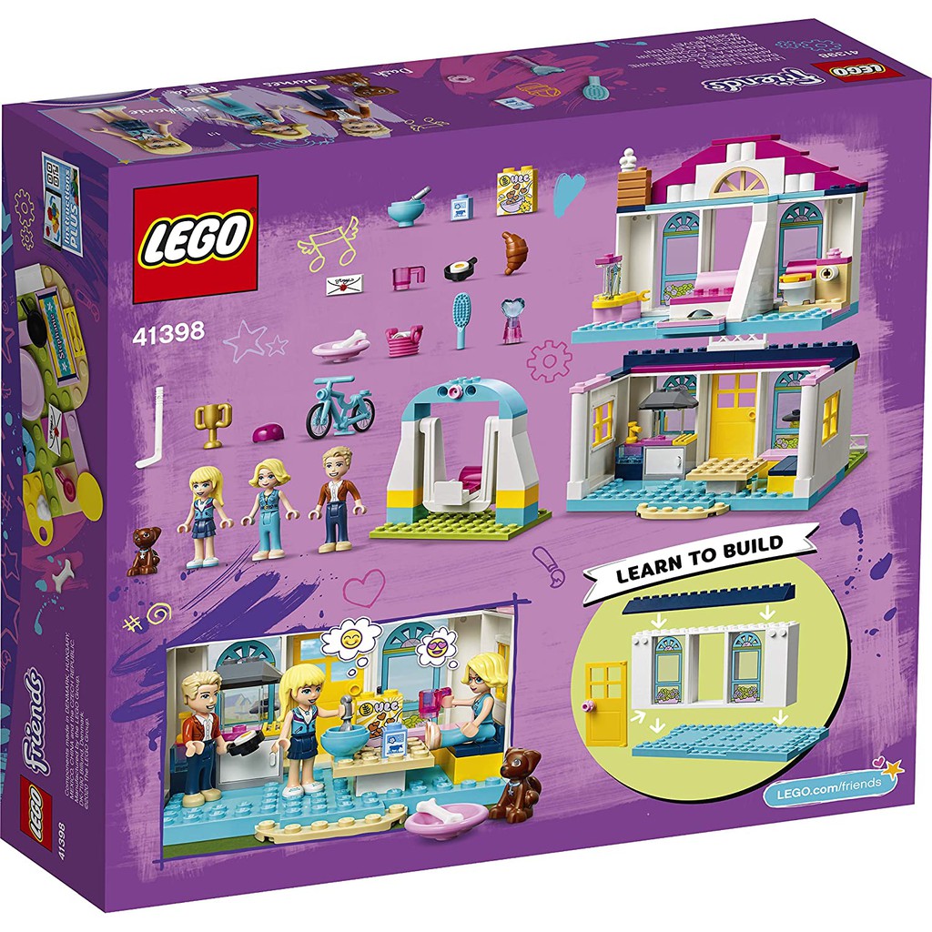 LEGO FRIENDS Ngôi Nhà Lộng Lẫy Của Stephanie 41398 (170 chi tiết)