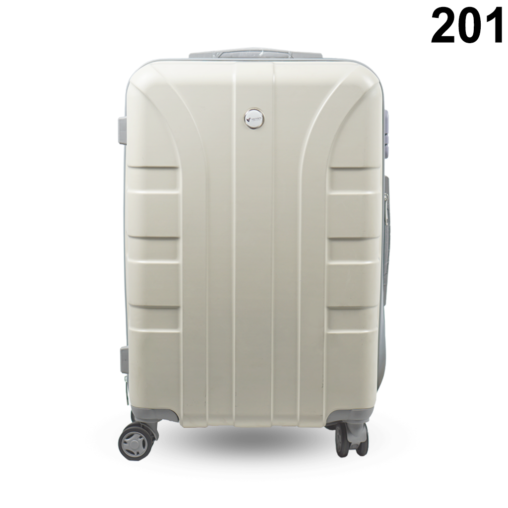 Vali kéo nhựa du lịch 201 nhựa ABS dày có khả năng chịu lực trên 70kg